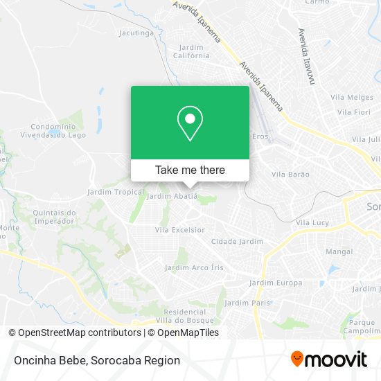 Oncinha Bebe map