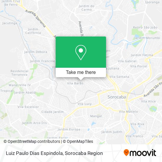 Mapa Luiz Paulo Dias Espindola