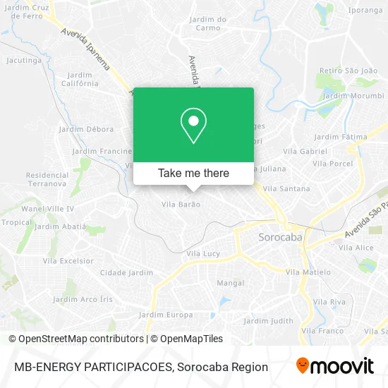 MB-ENERGY PARTICIPACOES map