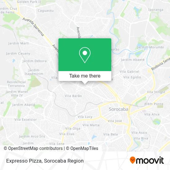 Expresso Pizza map