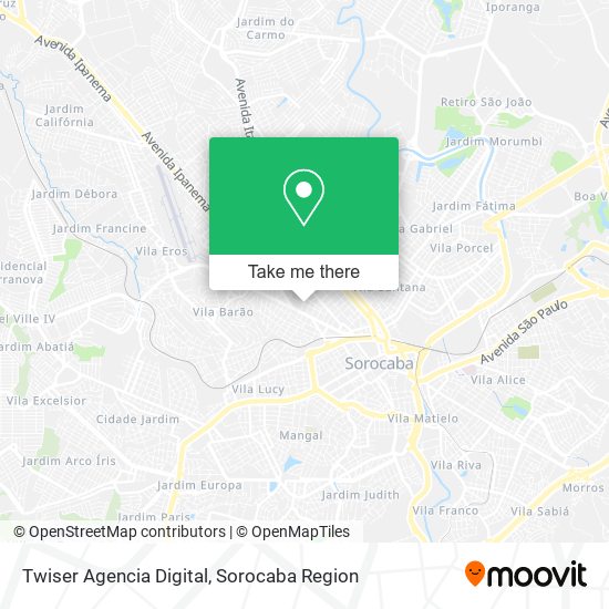 Twiser Agencia Digital map