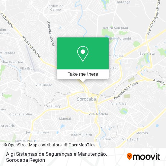 Algi Sistemas de Seguranças e Manutenção map