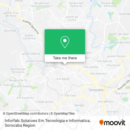 Inforfalc Solucoes Em Tecnologia e Informatica map