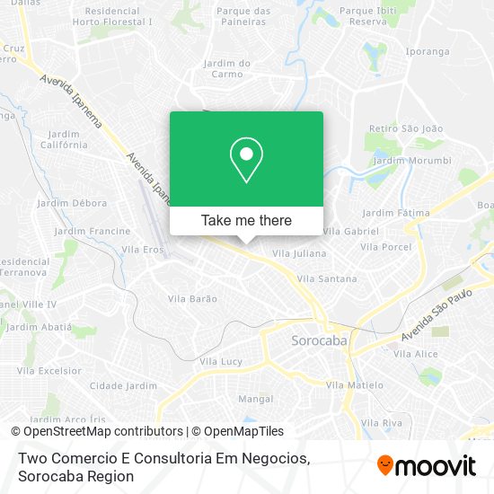 Two Comercio E Consultoria Em Negocios map