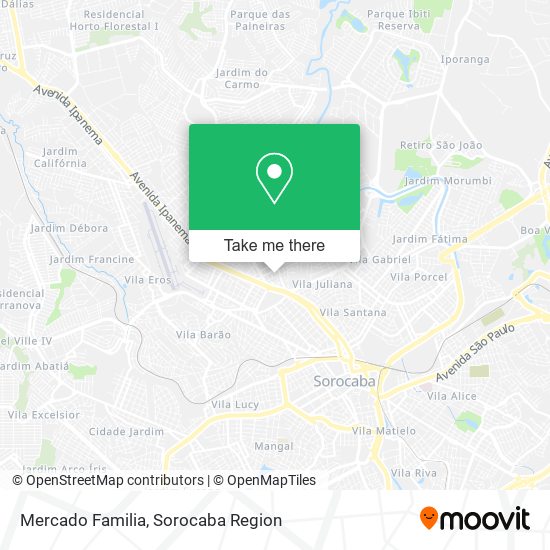 Mercado Familia map