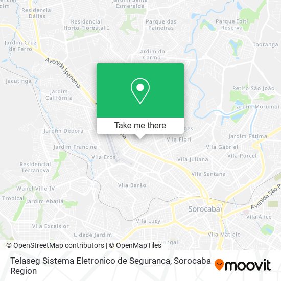 Telaseg Sistema Eletronico de Seguranca map