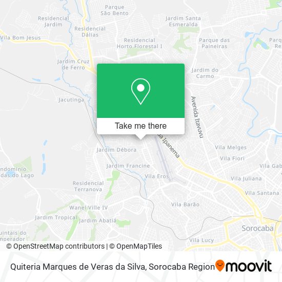 Quiteria Marques de Veras da Silva map