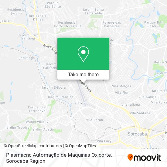 Plasmacnc Automação de Maquinas Oxicorte map