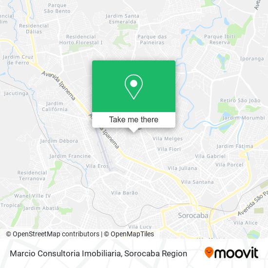 Marcio Consultoria Imobiliaria map