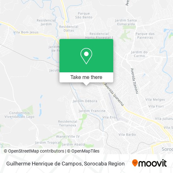 Guilherme Henrique de Campos map