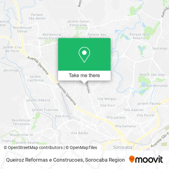 Queiroz Reformas e Construcoes map