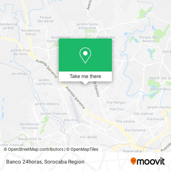 Banco 24horas map