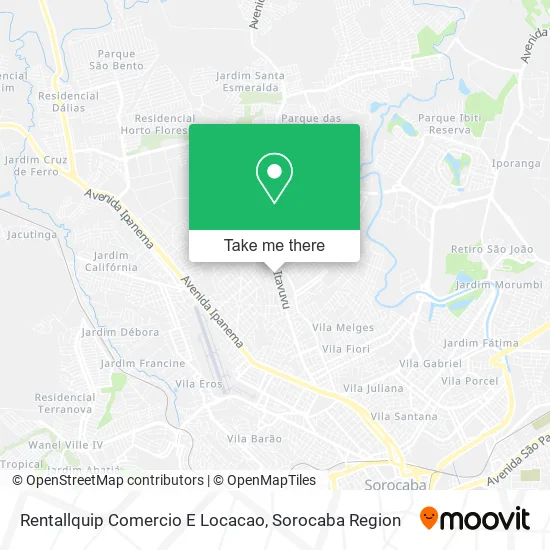 Rentallquip Comercio E Locacao map