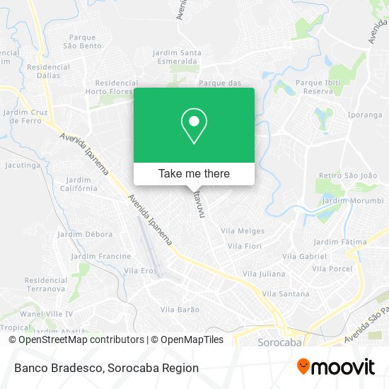 Banco Bradesco map