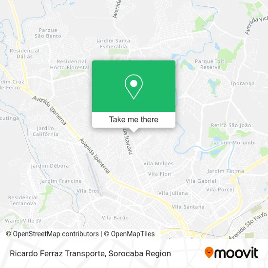 Ricardo Ferraz Transporte map