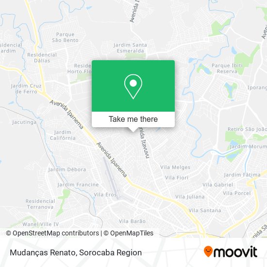 Mudanças Renato map