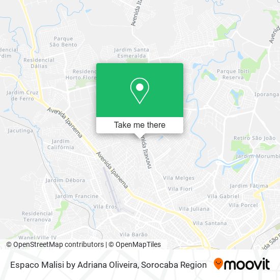 Espaco Malisi by Adriana Oliveira map