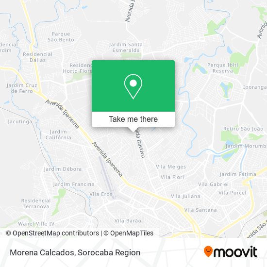 Morena Calcados map