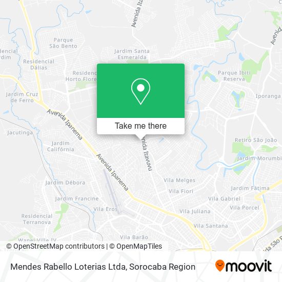 Mendes Rabello Loterias Ltda map