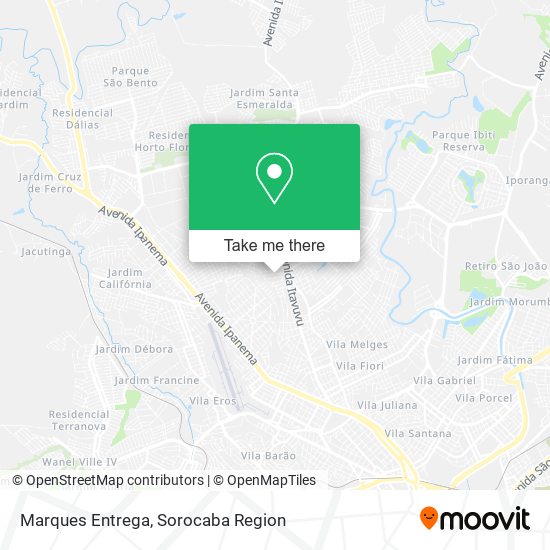 Marques Entrega map