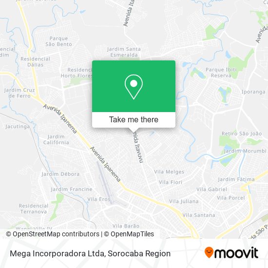 Mega Incorporadora Ltda map