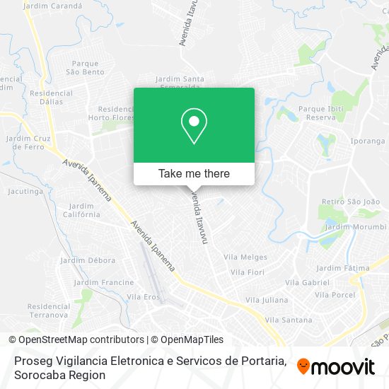 Mapa Proseg Vigilancia Eletronica e Servicos de Portaria