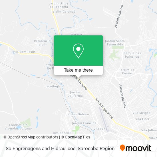 Mapa So Engrenagens and Hidraulicos