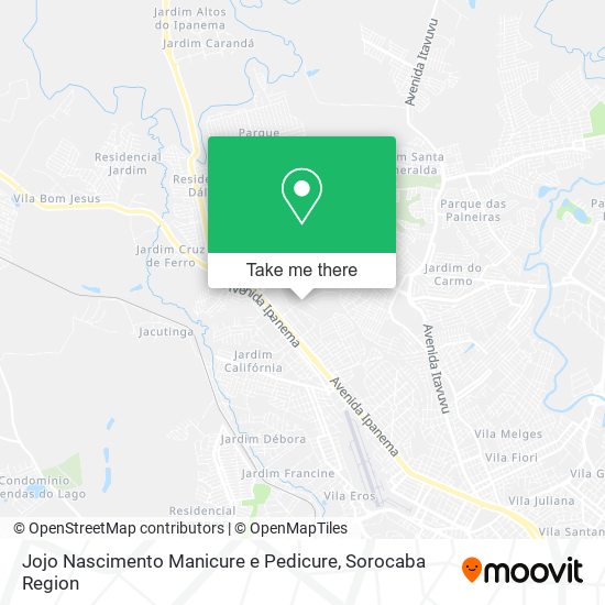 Jojo Nascimento Manicure e Pedicure map