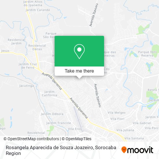 Rosangela Aparecida de Souza Joazeiro map