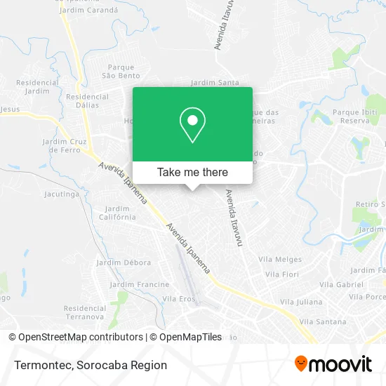 Termontec map