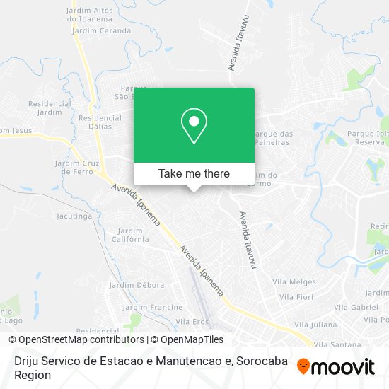 Driju Servico de Estacao e Manutencao e map