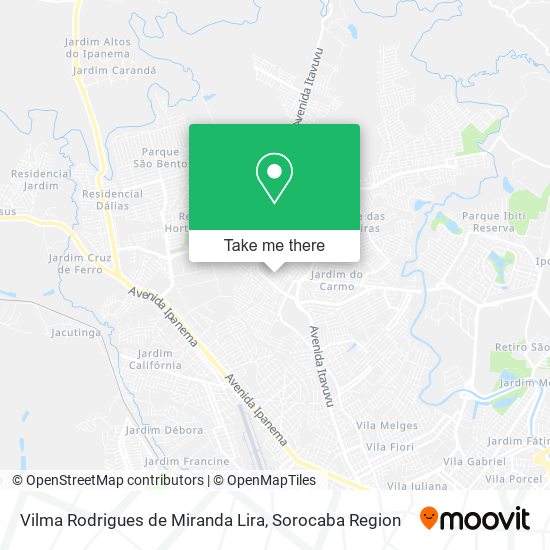 Vilma Rodrigues de Miranda Lira map