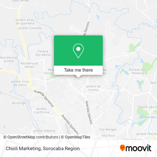 Chioli Marketing map