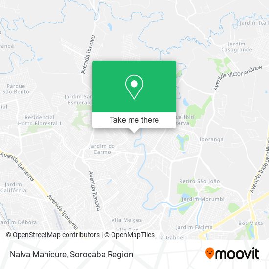Nalva Manicure map