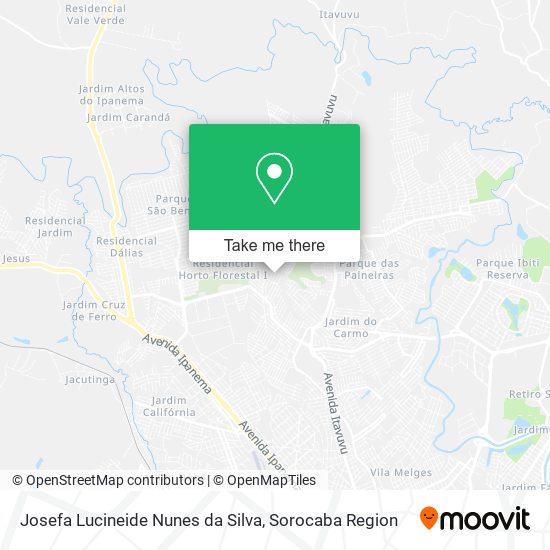 Josefa Lucineide Nunes da Silva map