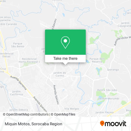 Miquin Motos map