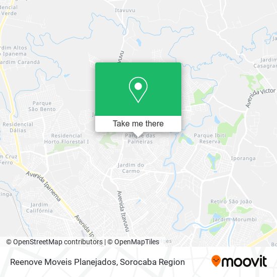 Reenove Moveis Planejados map