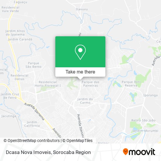 Dcasa Nova Imoveis map