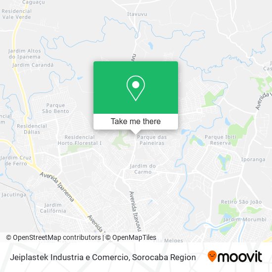 Jeiplastek Industria e Comercio map