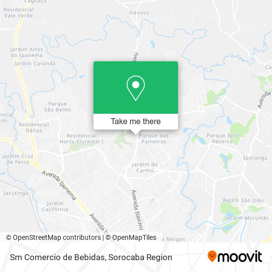 Sm Comercio de Bebidas map