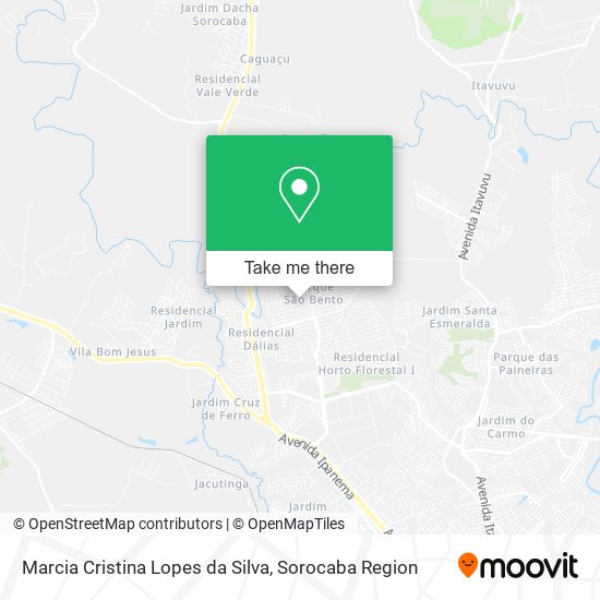 Marcia Cristina Lopes da Silva map