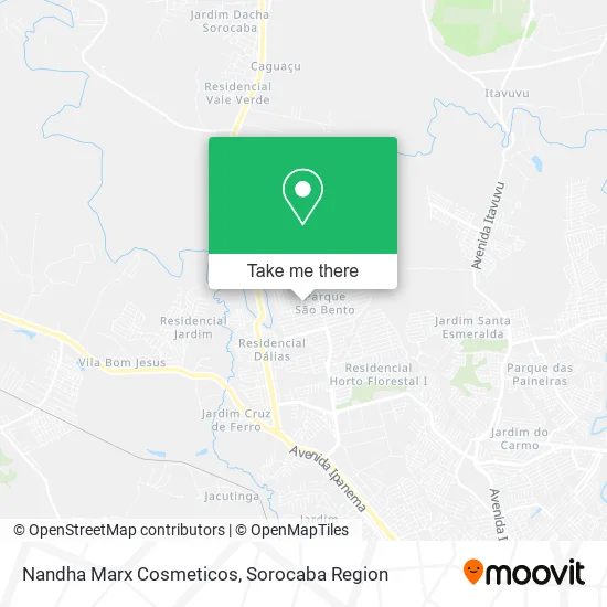 Nandha Marx Cosmeticos map