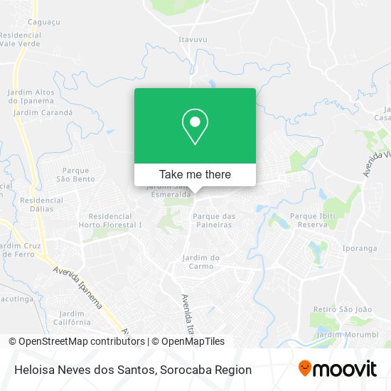 Heloisa Neves dos Santos map