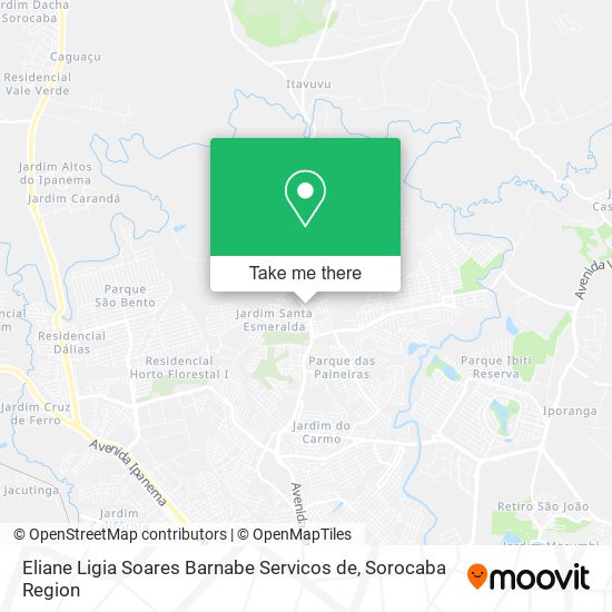 Mapa Eliane Ligia Soares Barnabe Servicos de