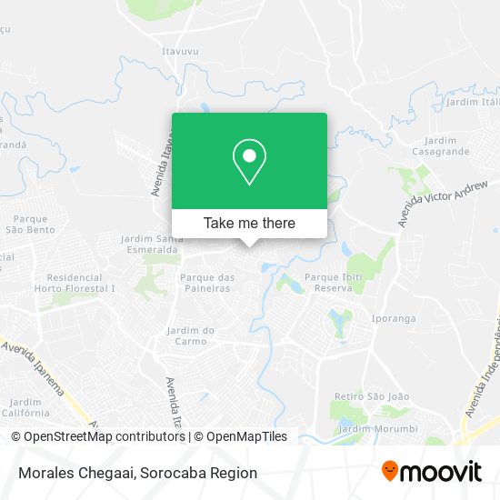 Mapa Morales Chegaai