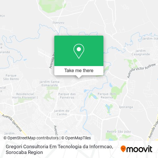 Gregori Consultoria Em Tecnologia da Informcao map