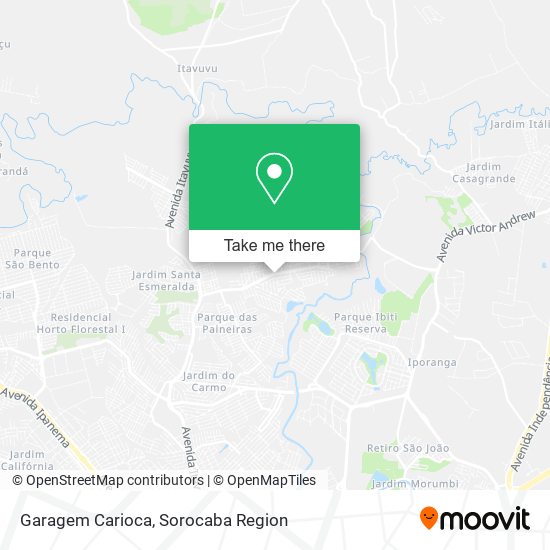 Garagem Carioca map