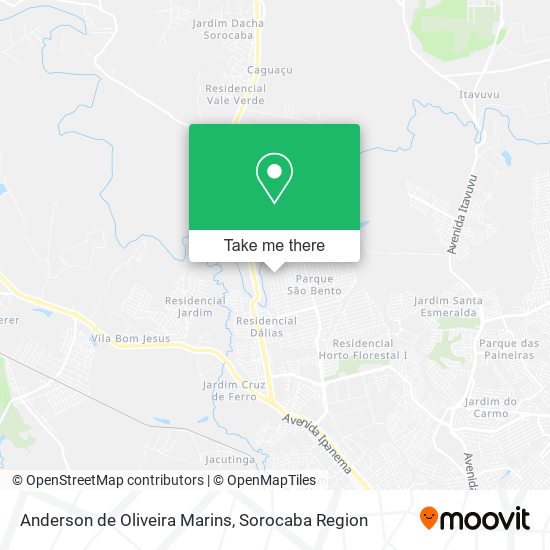 Mapa Anderson de Oliveira Marins