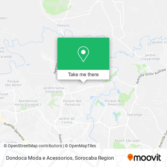 Dondoca Moda e Acessorios map