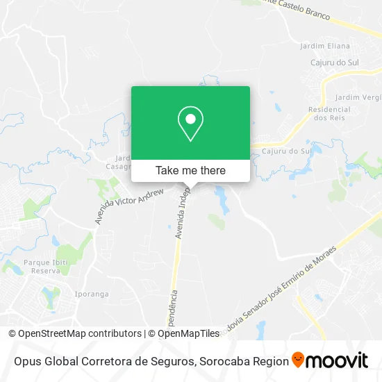 Opus Global Corretora de Seguros map
